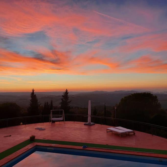 Villa Tutti I Colori Del Chianti Linari Eksteriør bilde