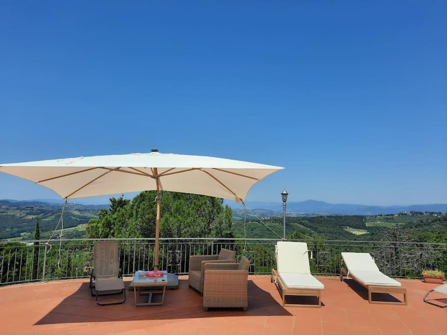 Villa Tutti I Colori Del Chianti Linari Eksteriør bilde